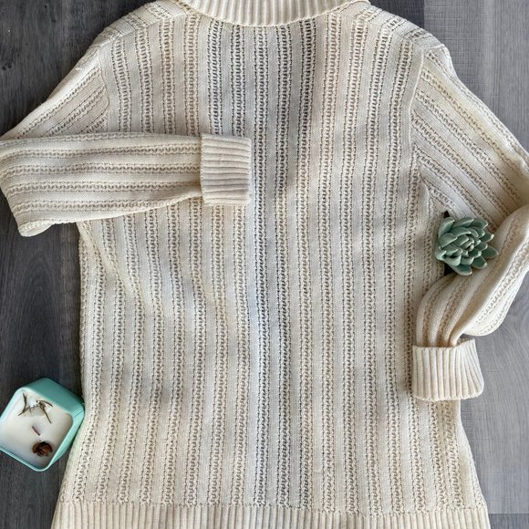 1960's to 70's Vintage Adee of California White Sweater - Picture 3 of 10